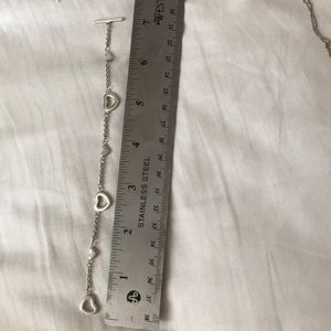 Heart toggle bracelet